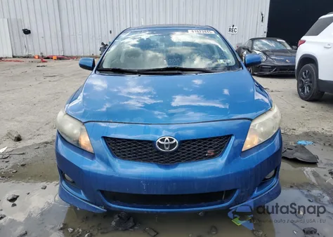 2010 Toyota Corolla Base from USA, damaged, VIN 2T1BU4EE8AC419813